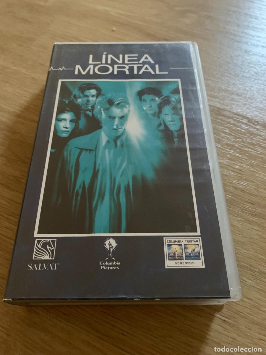 Cine: VHS TERROR. LINEA MORTAL. BUENA CONSERVACION. PEDIDO MINIMO 10 EUROS.