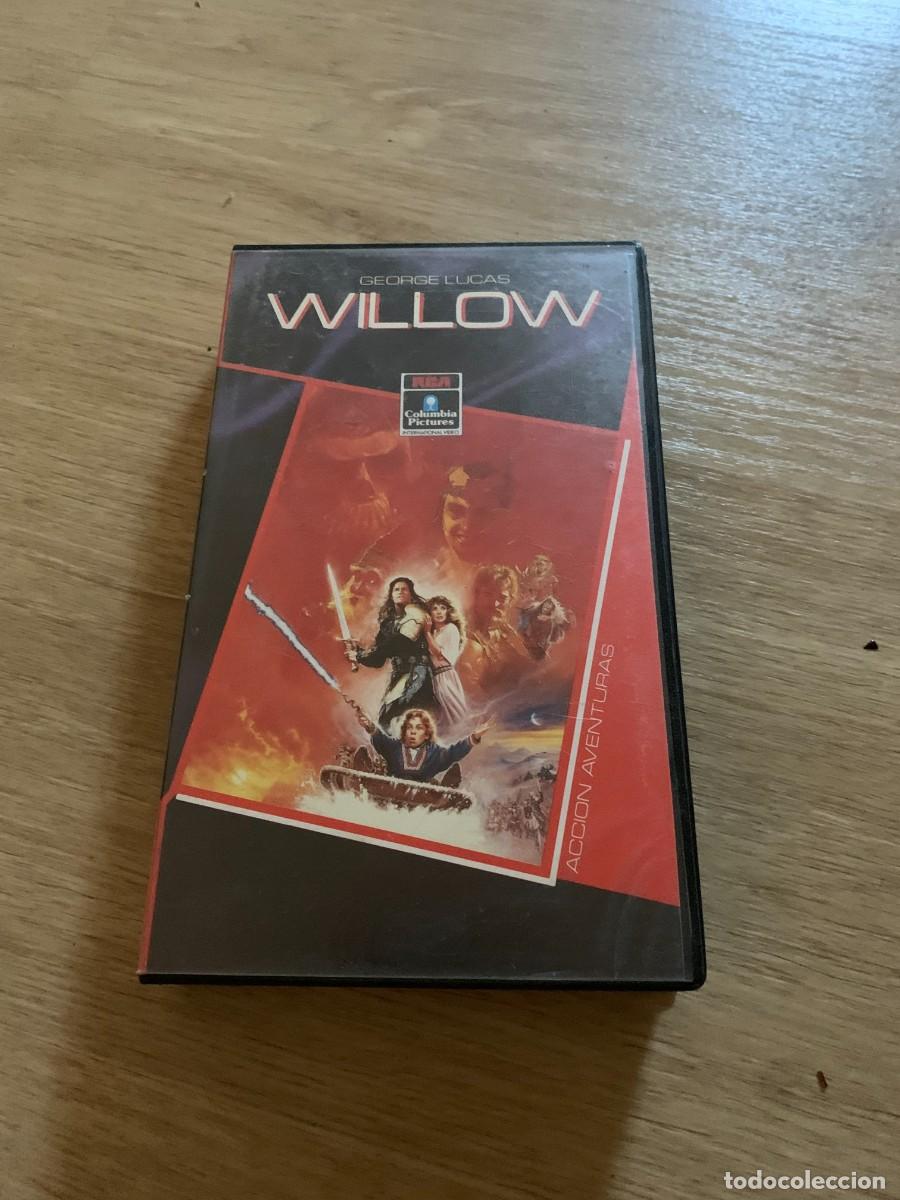 Cine: VHS. WILLOW. BUENA CONSERVACION. PEDIDO MINIMO 10 EUROS.