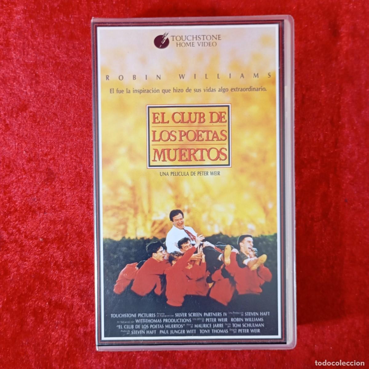 Cine: EL CLUB DE LOS POETAS MUERTOS - ROBIN WILLIAMS - PETER WEIR - TOUCHSTONE - VHS / 600