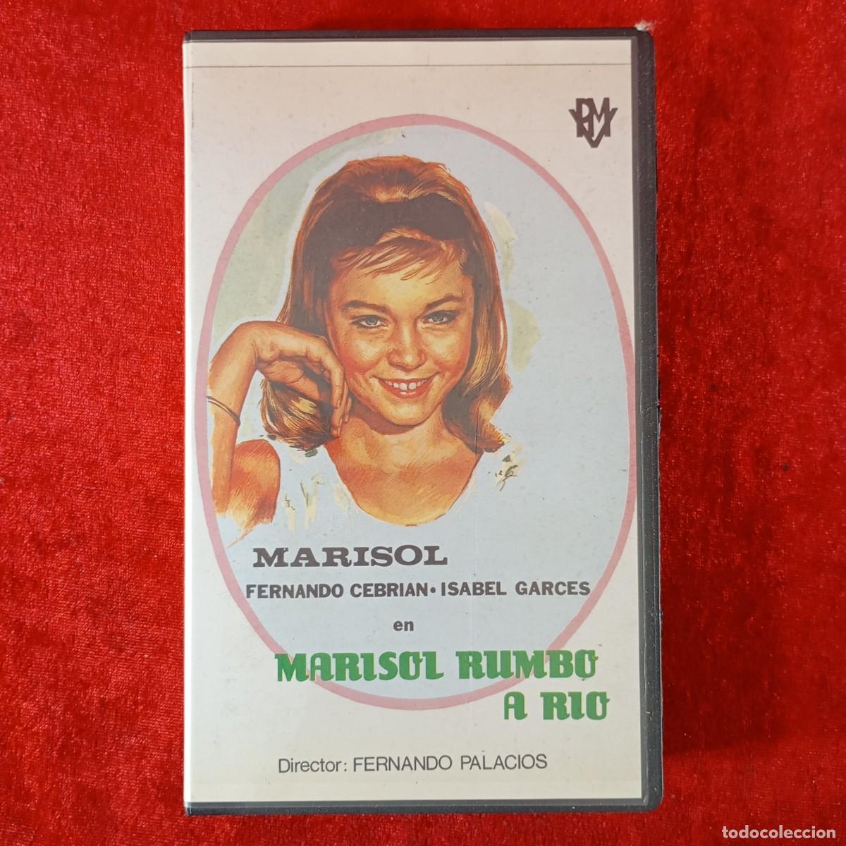 Cine: MARISOL RUMBO A RIO - FERNANDO PALACIOS - FERNANDO CEBRIAN, ISABEL GARCES - VHS / 601