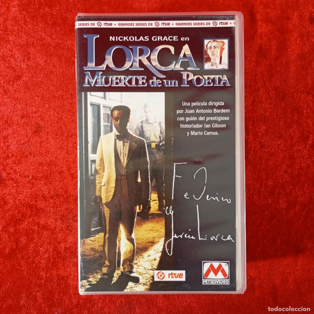 Cine: LORCA, MUERTE DE UN POETA - NICKOLAS GRACE - METROVIDEO - VHS / 604