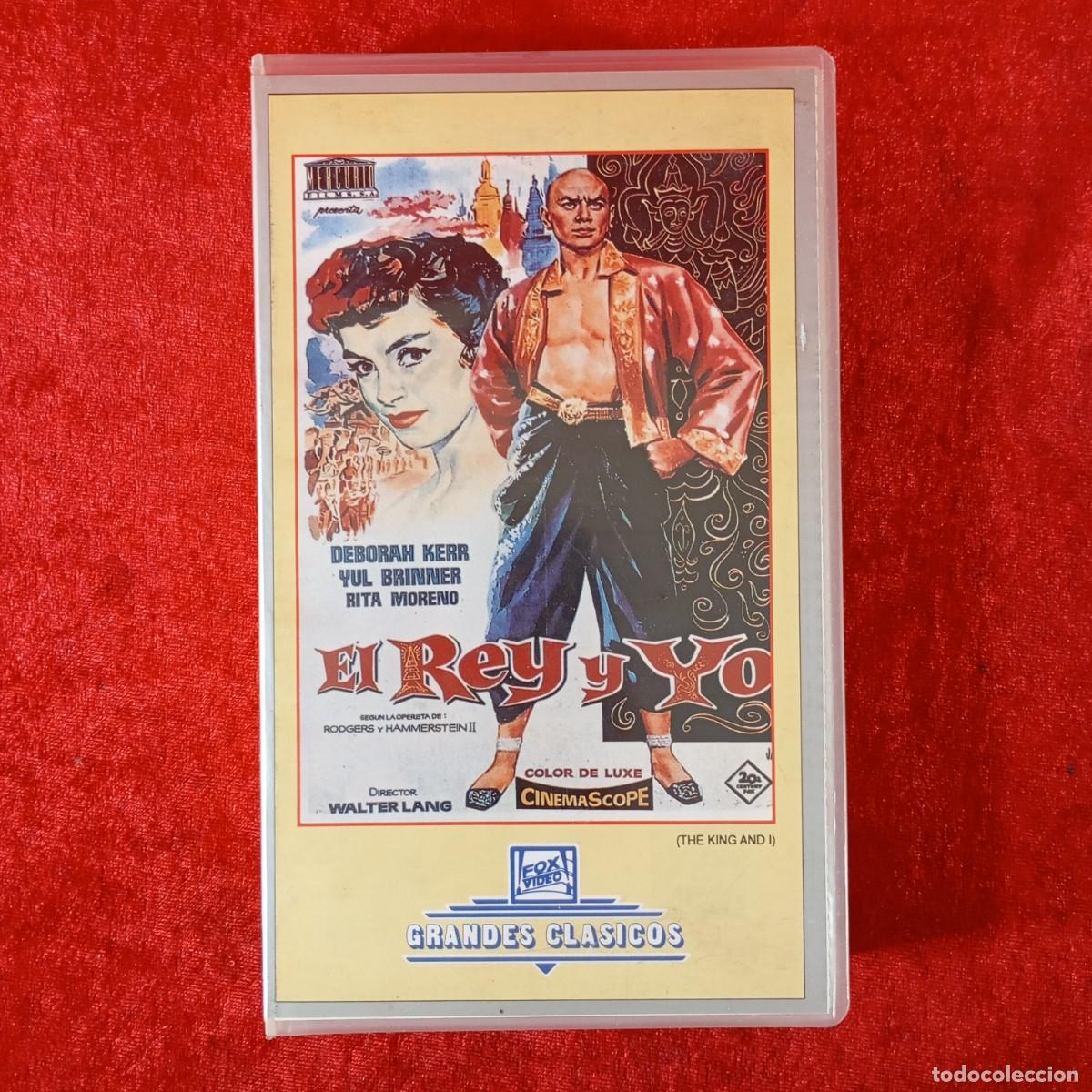 Cine: EL REY Y YO - DIRECTOR WALTER LANG - GRANDES CLASICOS - VHS / 606