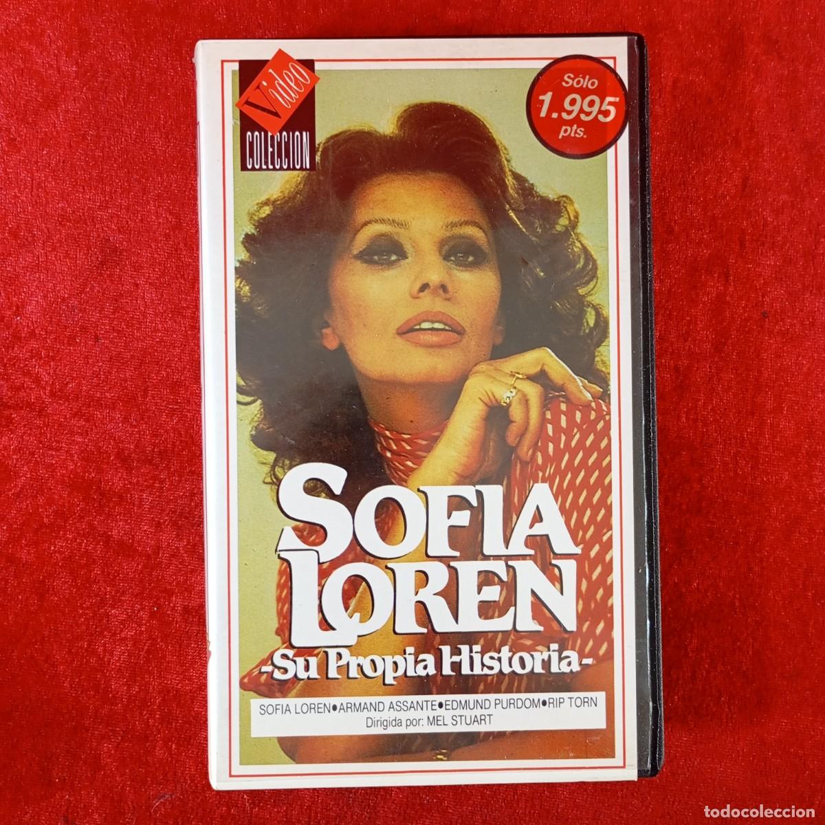 Cine: SOFIA LOREN, SU PROPIA HISTORIA - DIRIGIDA POR MEL STUART - VHS / 611