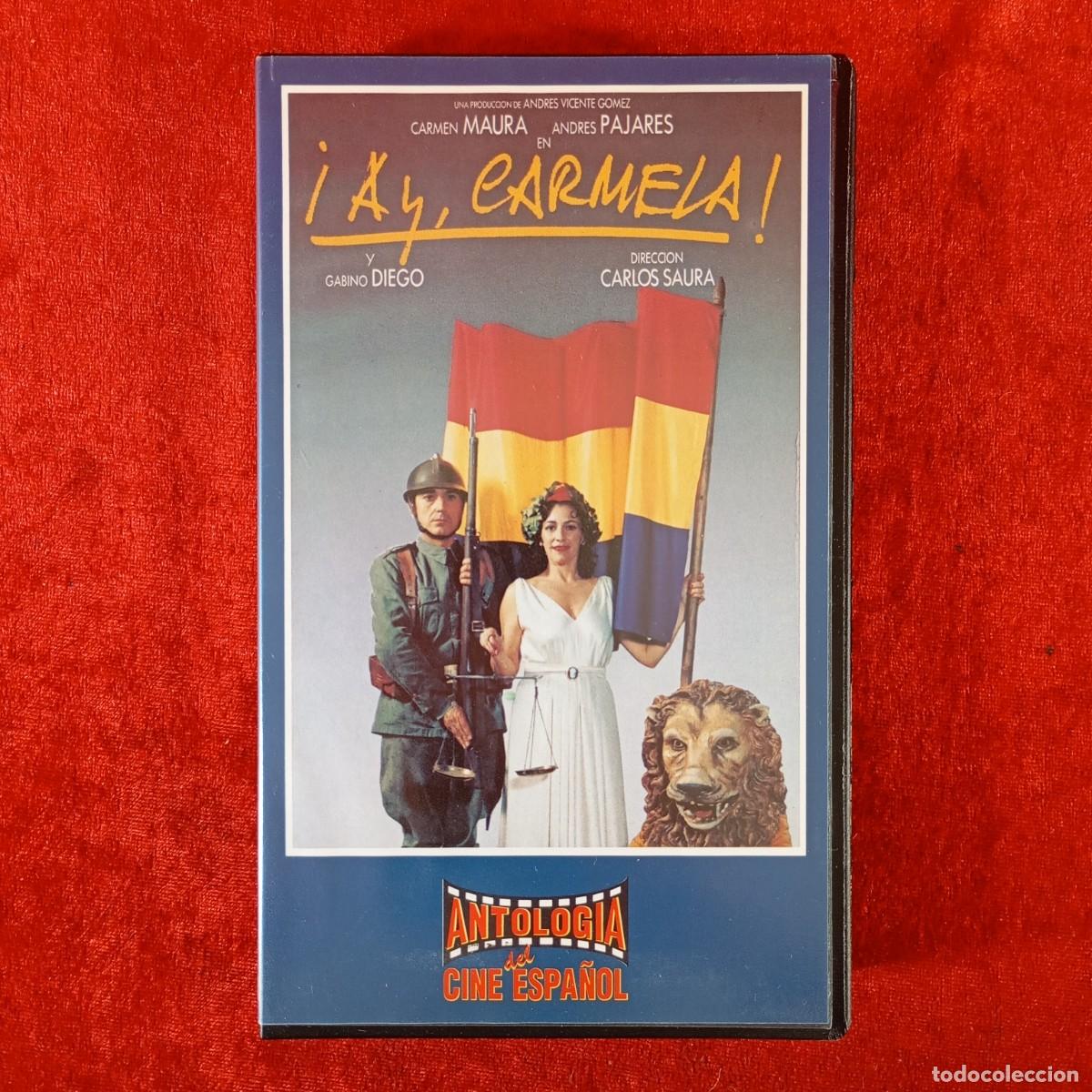 Cine: &iexcl;AY CARMELA! - DIRECCI&Oacute;N CARLOS SAURA - ANTOLOGIA DEL CINE ESPA&Ntilde;OL - VHS / 615