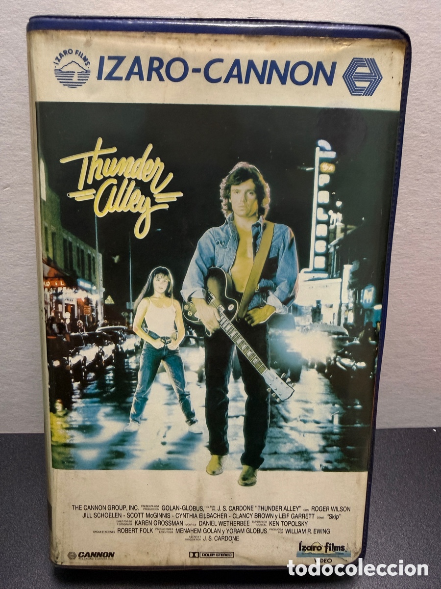 Cine: Thunder Alley (VHS) Izaro-Cannon