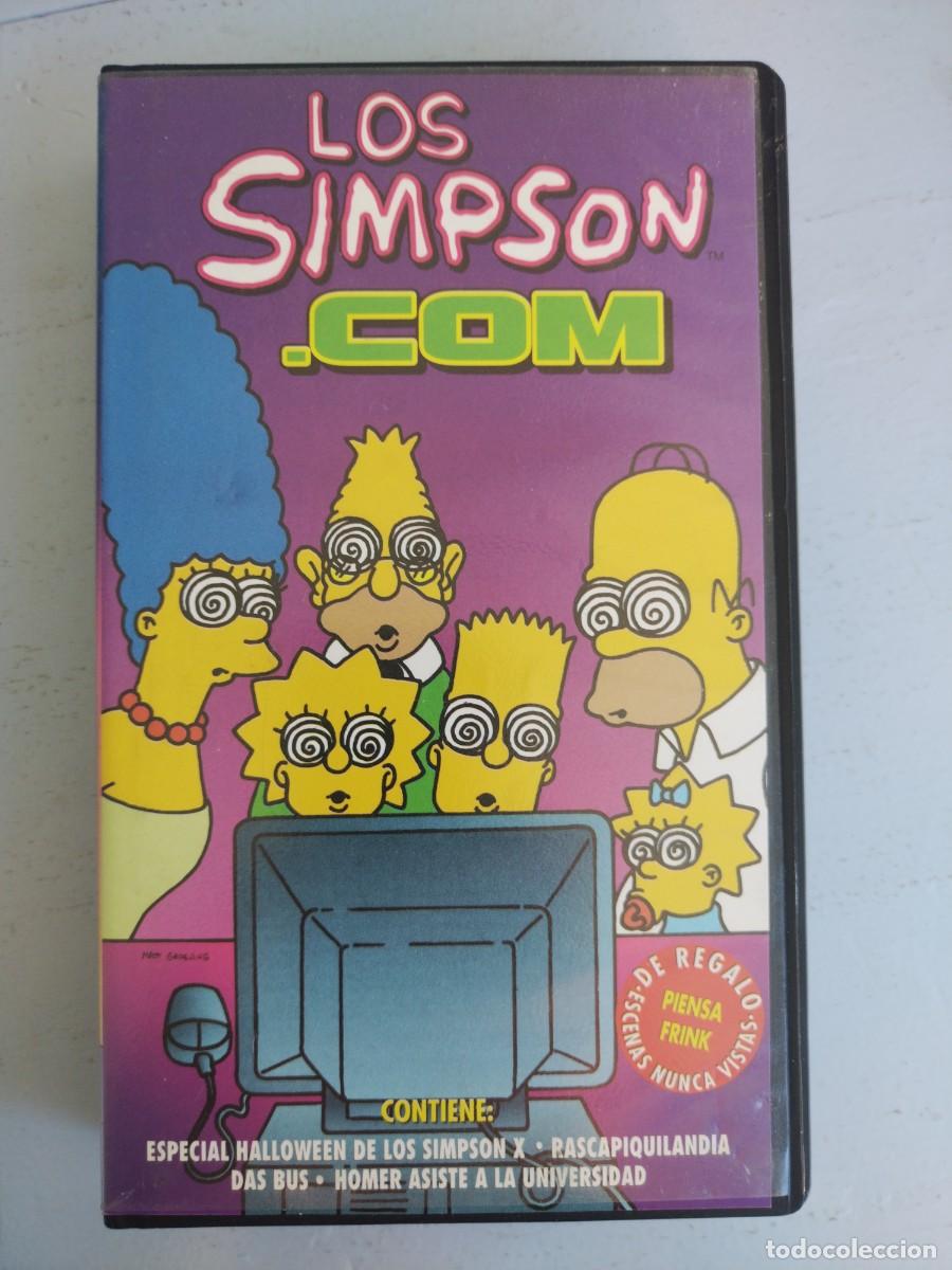 Cine: Pel&iacute;cula VHS LOS SIMSONS. COM - Foto 1