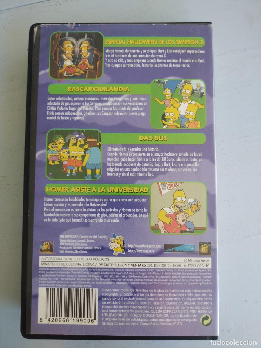 Cine: Pel&iacute;cula VHS LOS SIMSONS. COM - Foto 3