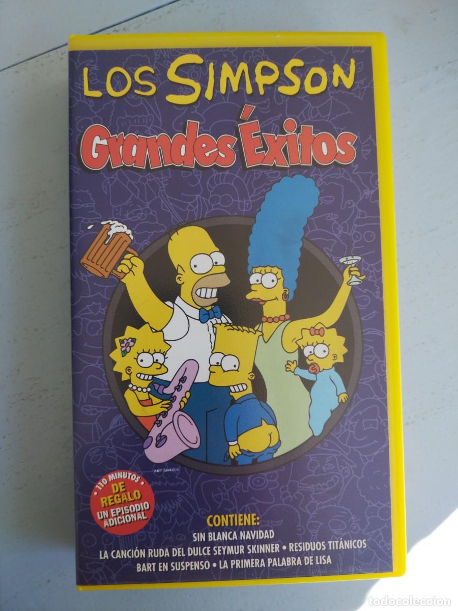 Cine: Pel&iacute;cula VHS LOS SIMPSONS GRANDES EXITOS