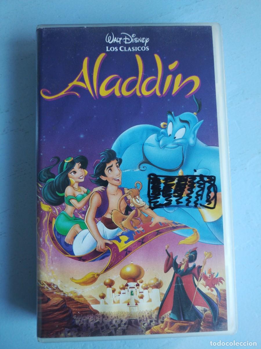 Cine: Pel&iacute;cula VHS WALT DISNEY. ALADDIN