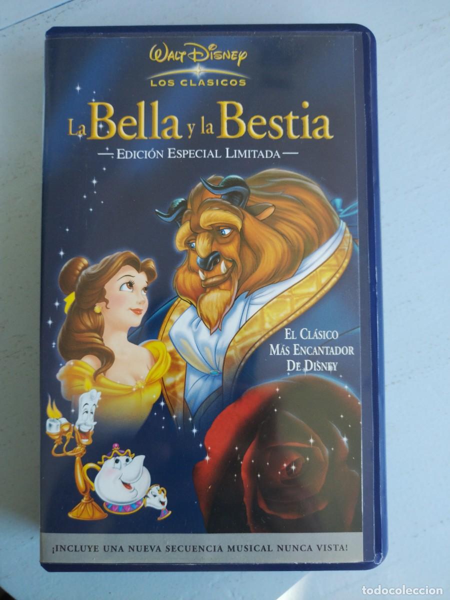 Cine: Pel&iacute;cula VHS WALT DISNEY. LA BELLA Y LA BESTIA