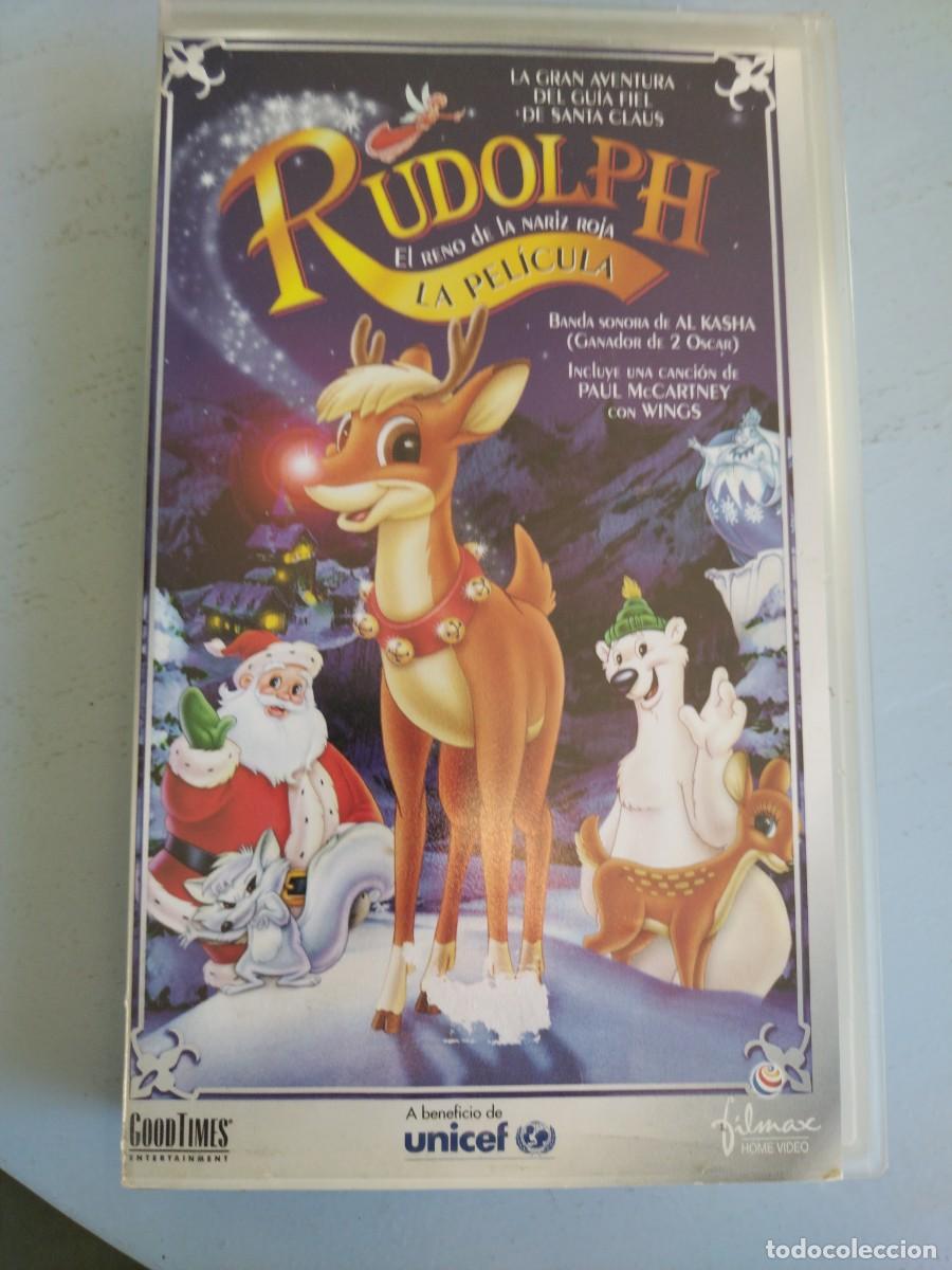Cine: Pel&iacute;cula VHS WALT DISNEY. RUDOLPH