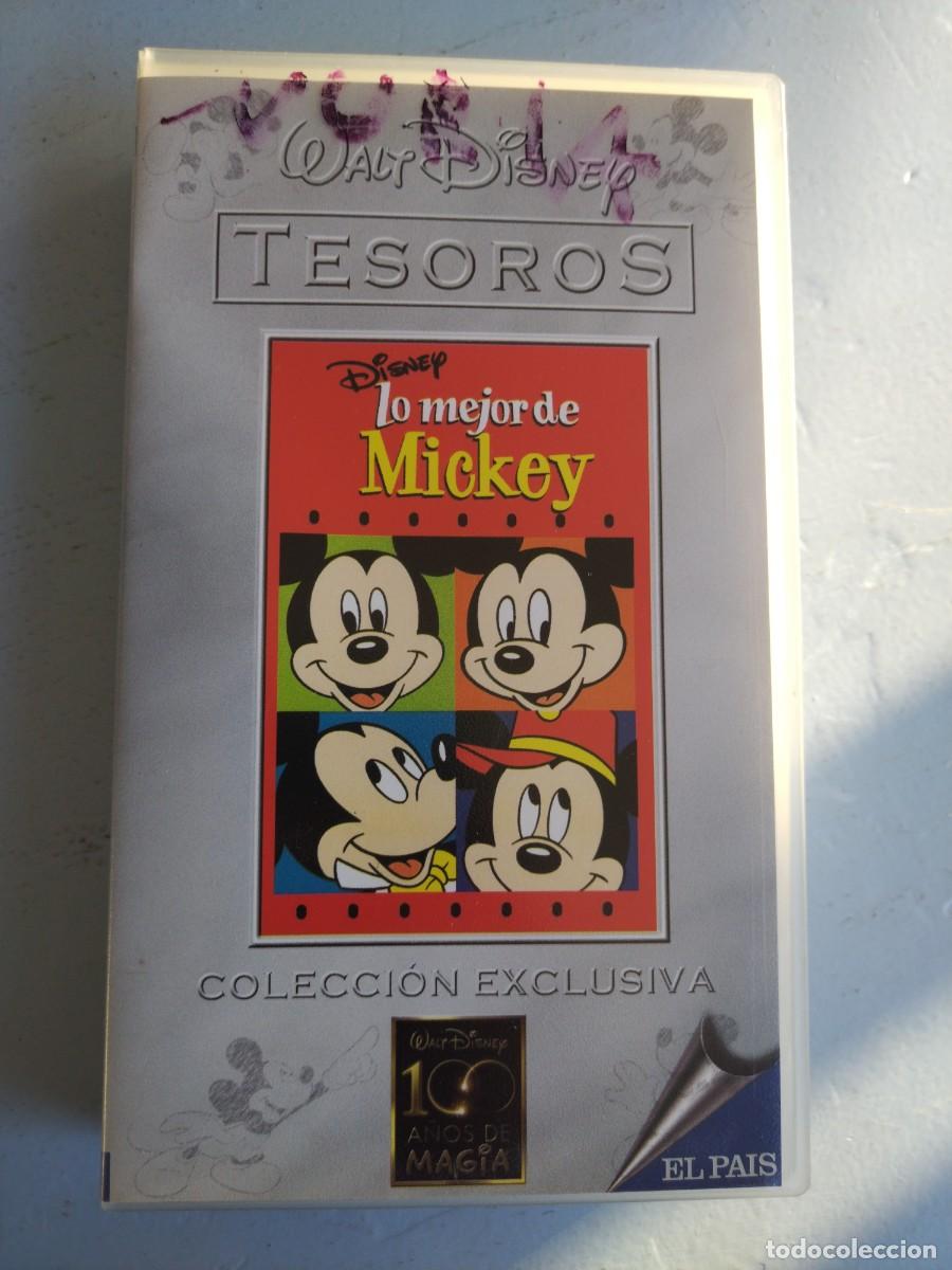 Cine: Pel&iacute;cula VHS WALT DISNEY. LO MEJOR DE MICKEY MOUSE