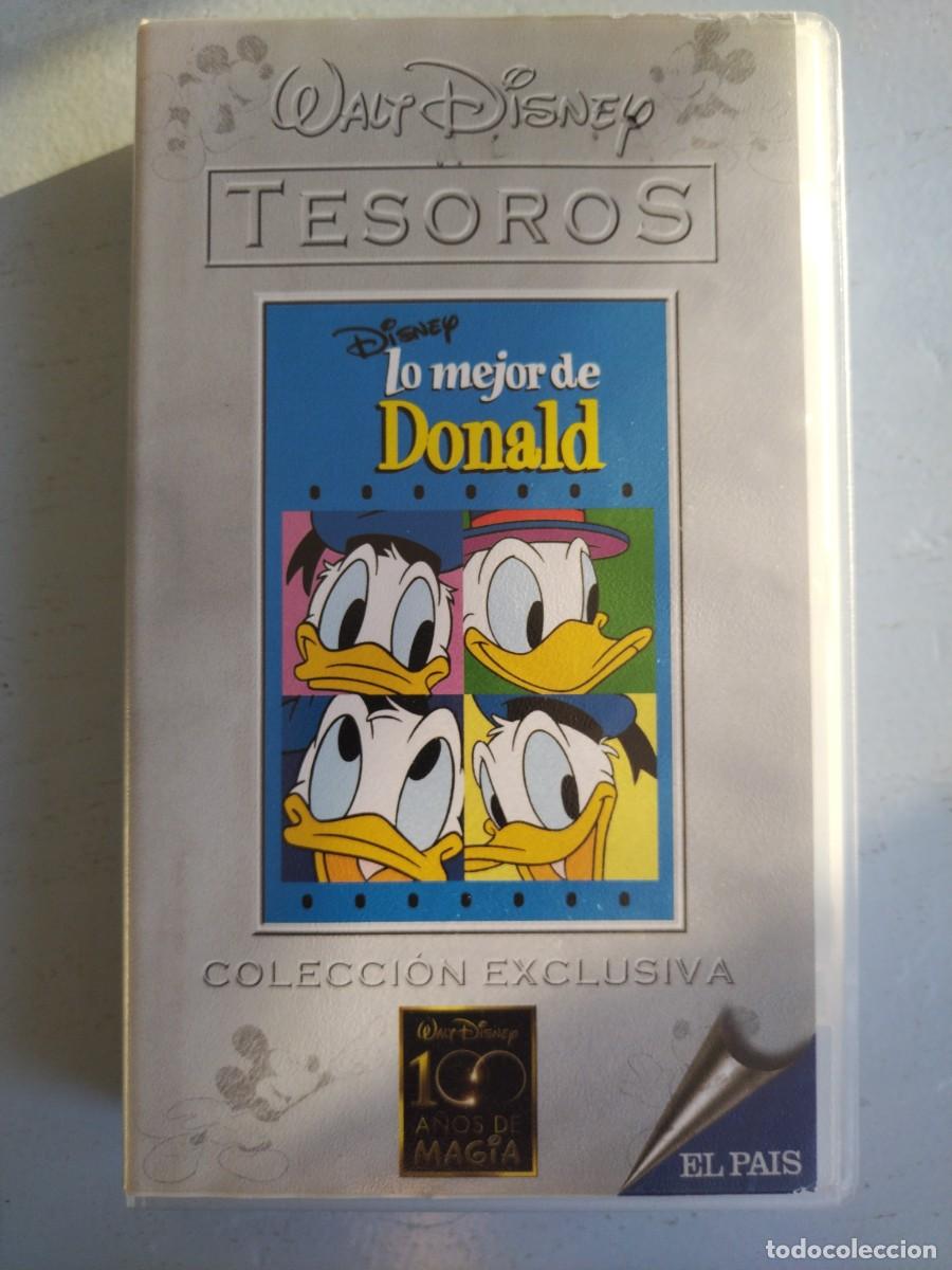 Cine: Pel&iacute;cula VHS WALT DISNEY. LO MEJOR DE DONALD