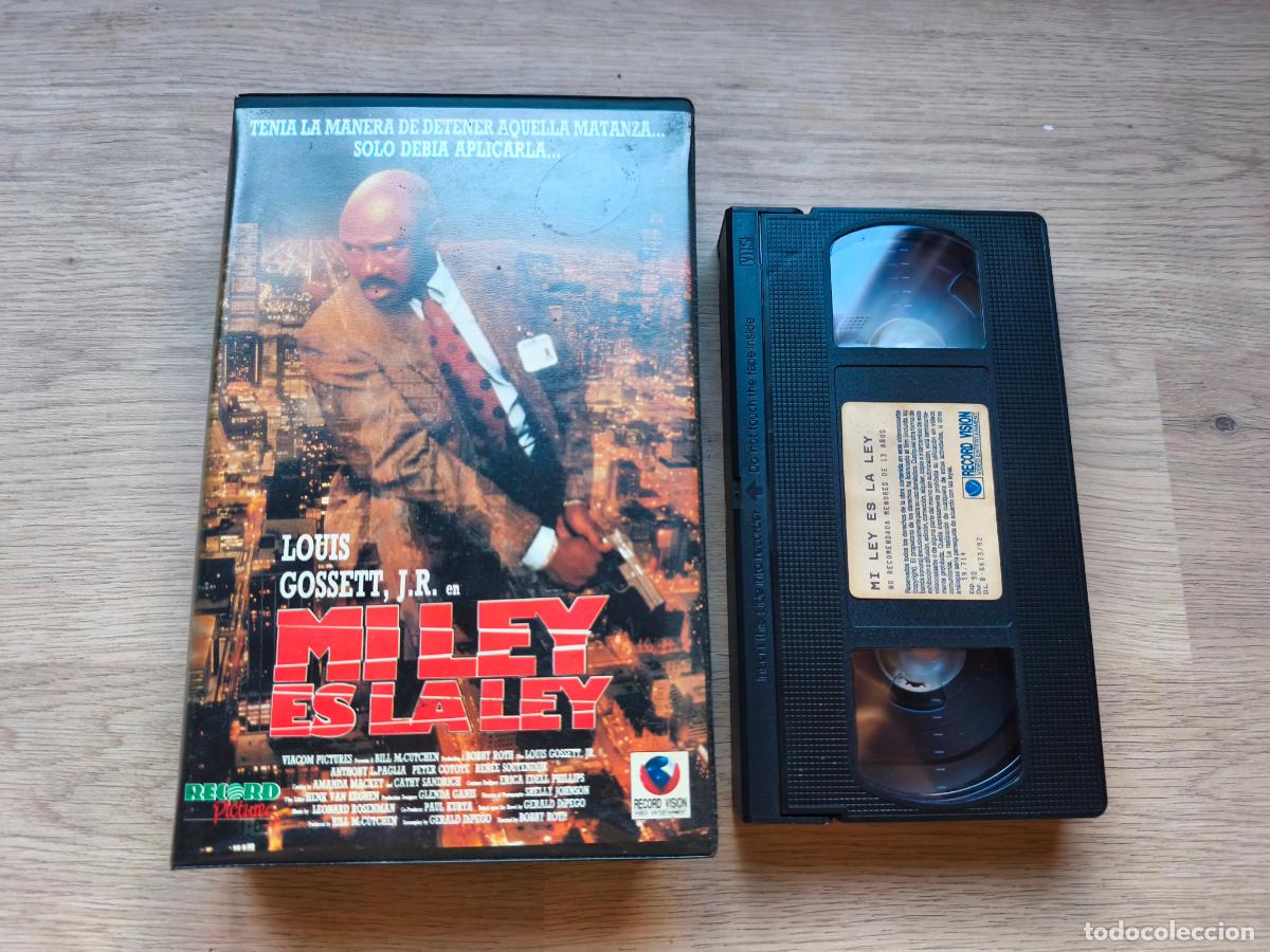 Cine: PELICULA VHS MI LEY ES LA LEY LOUIS GOSSETT JR A&Ntilde;O 1991
