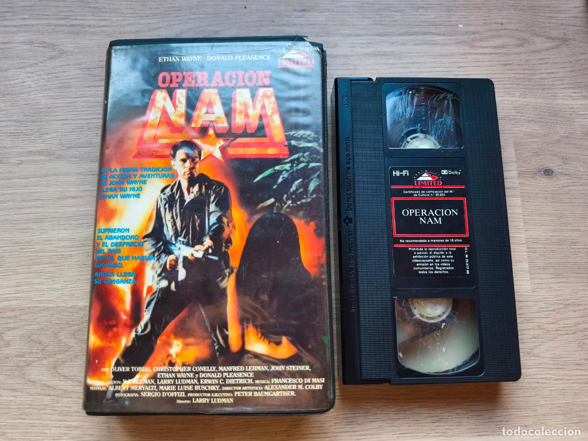 Cine: PELICULA VHS OPERACION NAM ETHAN WAYNE DONALD PLEASENCE A&Ntilde;O 1988