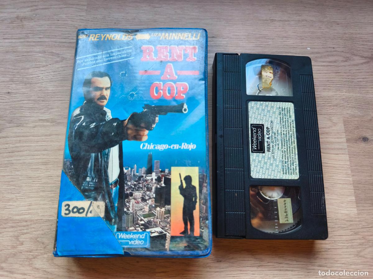 Cine: PELICULA VHS RENT A COP CHICAGO EN ROJO BURT REYNOLDS A&Ntilde;O 1987