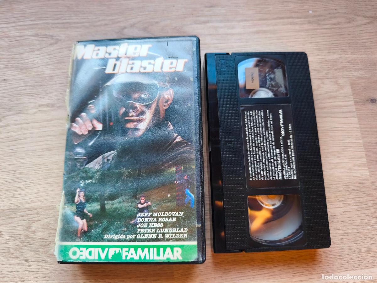 Cine: PELICULA VHS MASTER BLASTER JEFF MOLDOVAN DONNA ROSAE A&Ntilde;O 1987