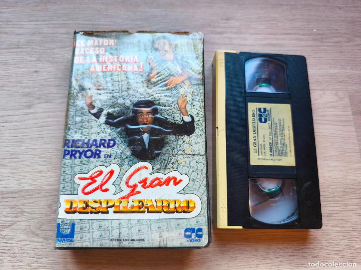 Cine: PELICULA VHS EL GRAN DESPILFARRO RICHARD PRYOR A&Ntilde;O 1985
