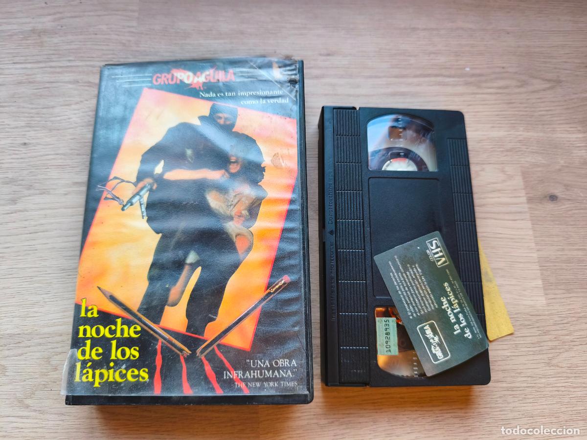 Cine: PELICULA VHS LA NOCHE DE LOS LAPICES HECTOR OLIVERA A&Ntilde;O 1986