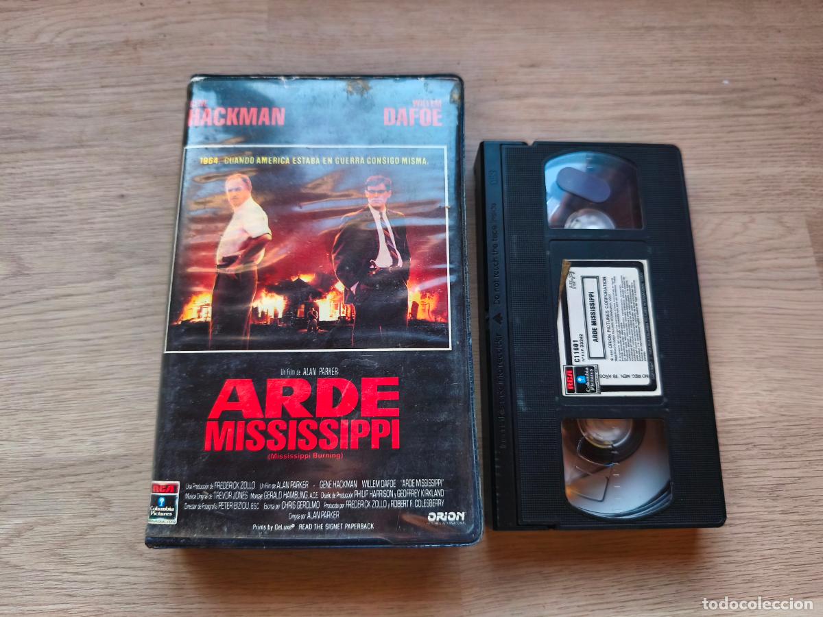 Cine: PELICULA VHS ARDE MISSISSIPPI GENE HACKMAN A&Ntilde;O 1989