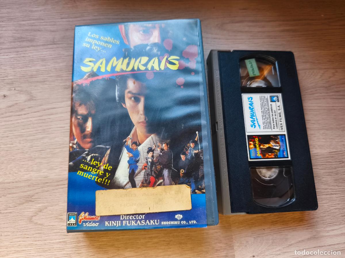 Cine: PELICULA VHS SAMURAIS SONNY CHIBA A&Ntilde;O 1996