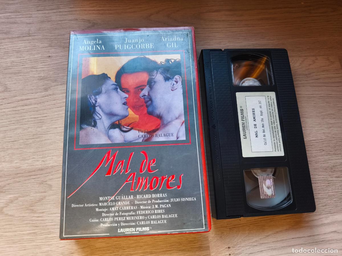 Cine: PELICULA VHS MAL DE AMORES ANGELA MOLINA JUANJO PUIGCORBE ARIADNA GIL A&Ntilde;O 1993