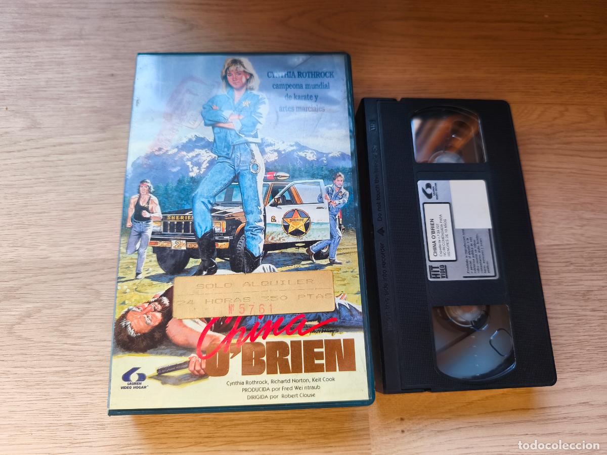 Cine: PELICULA VHS CHINA O'BRIEN ROBERT CLOUSE CYNTHIA ROTHROCK A&Ntilde;O 1990