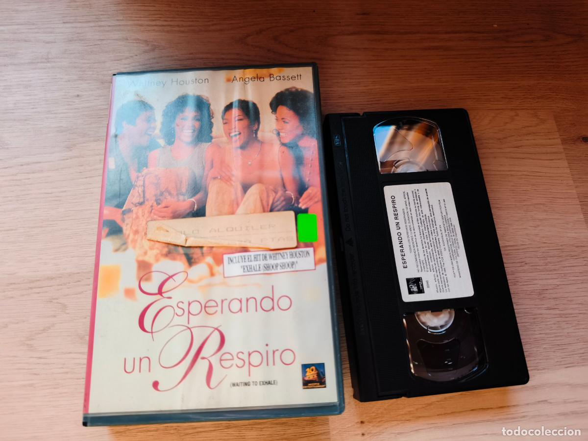 Cine: PELICULA VHS ESPERANDO UN RESPIRO WHITNEY HOUSTON A&Ntilde;O 1996