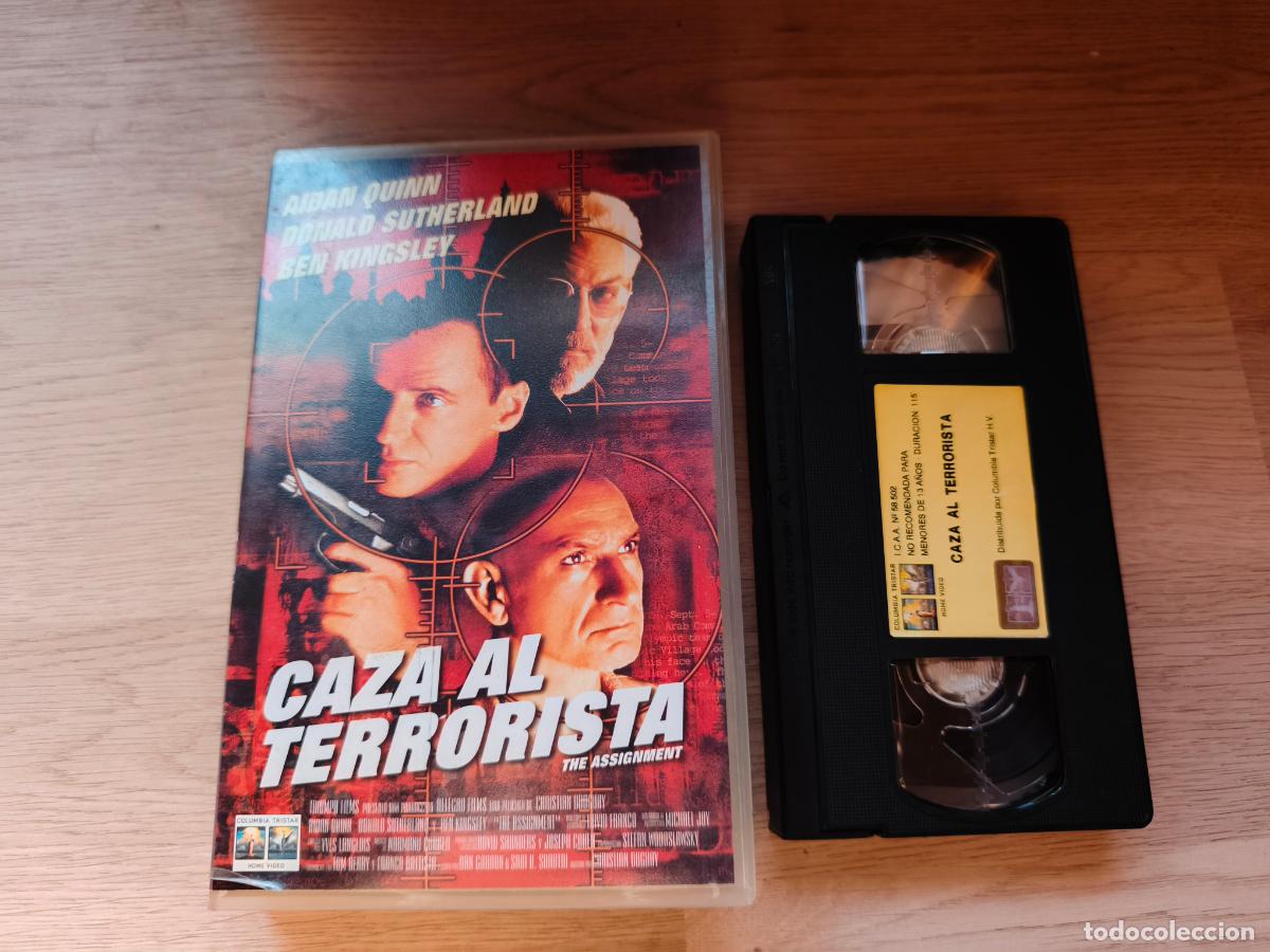 Cine: PELICULA VHS CAZA AL TERRORISTA A&Ntilde;O 1998