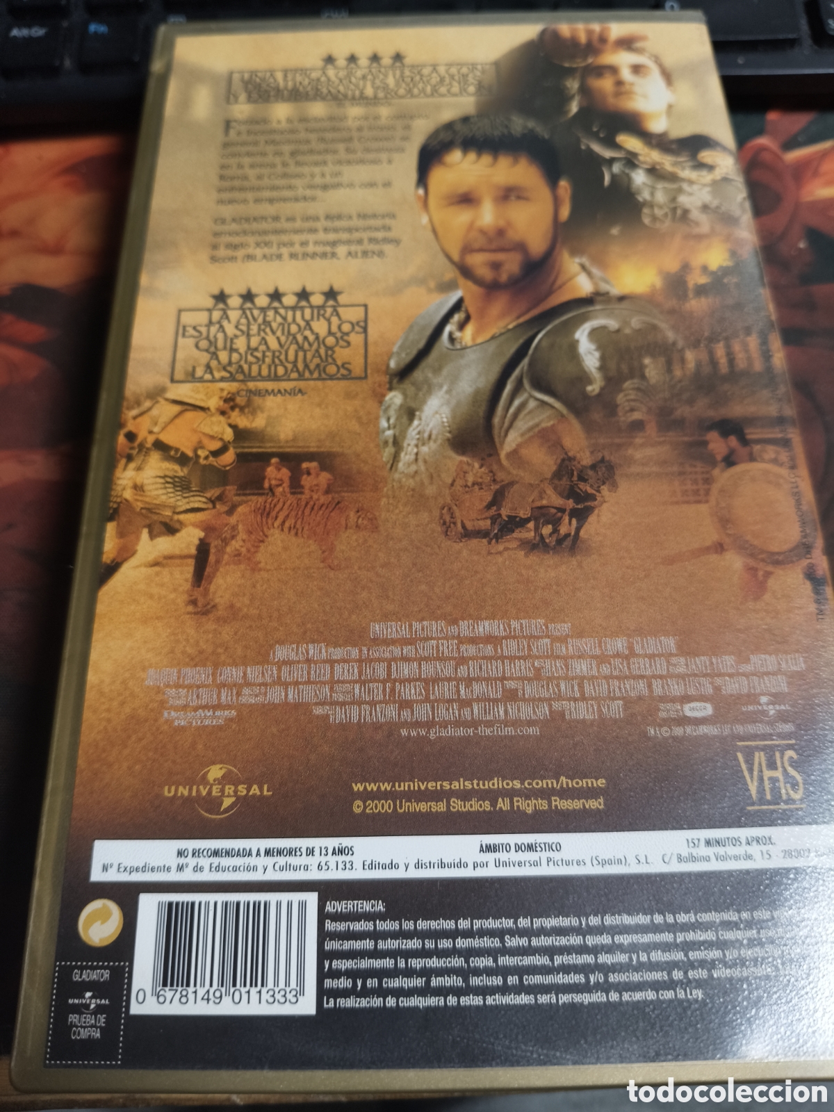 Cine: Gladiator ------- VHS - Foto 2