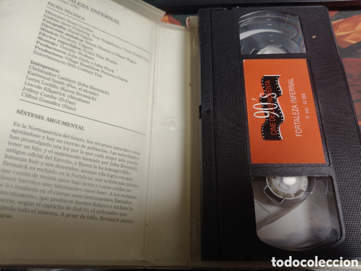 Cine: Fortaleza infernal VHS - Foto 3