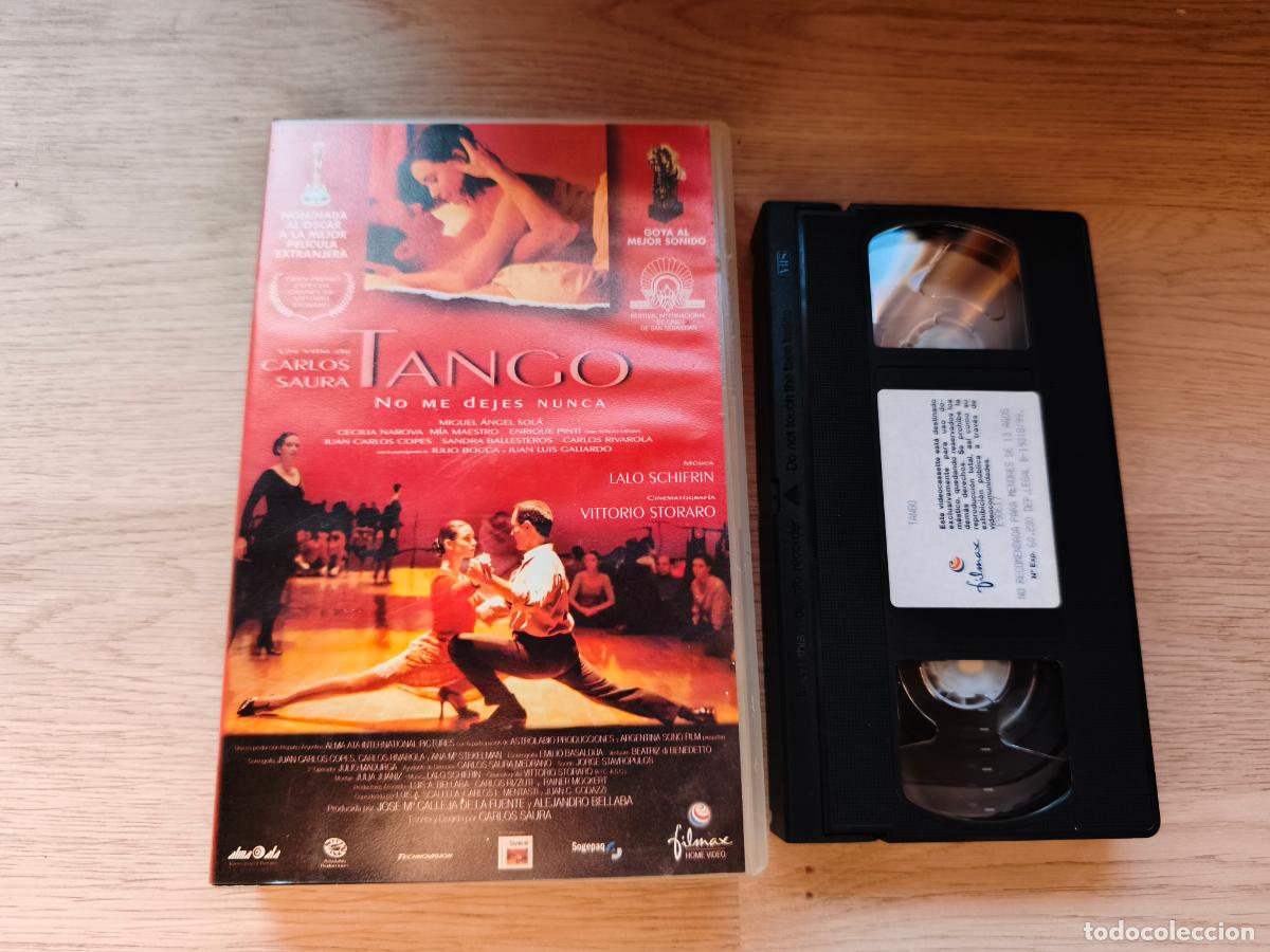 Cine: PELICULA VHS TANGO NO ME DEJES NUNCA CARLOS SAURA A&Ntilde;O 1999