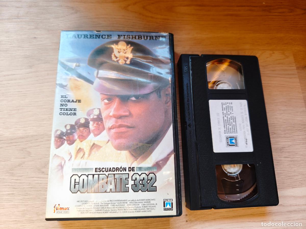 Cine: PELICULA VHS ESCUADRON DE COMBATE 332 A&Ntilde;O 1996