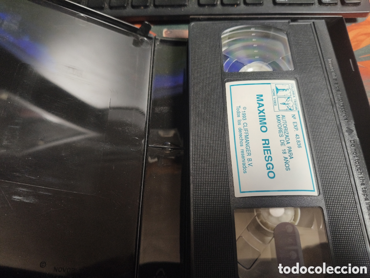 Cine: M&aacute;ximo riesgo ---- VHS - Foto 3