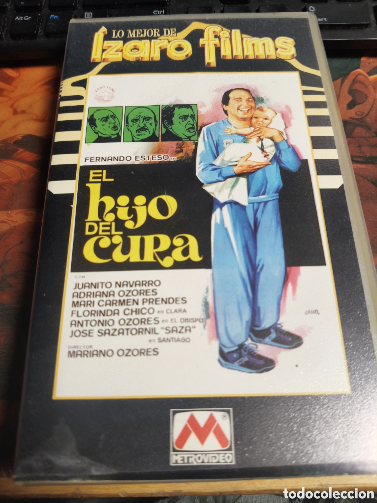 Cine: El hijo del cura VHS