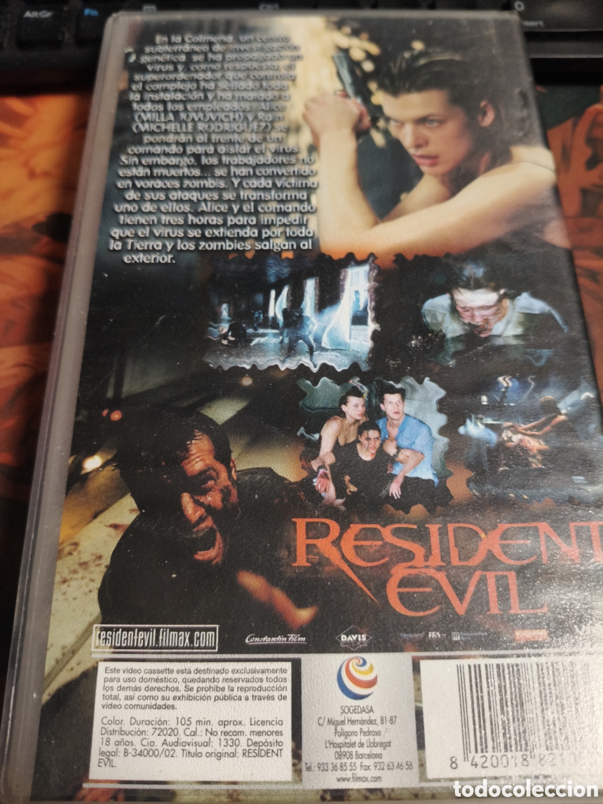 Cine: Resident Evil ----- VHS - Foto 2