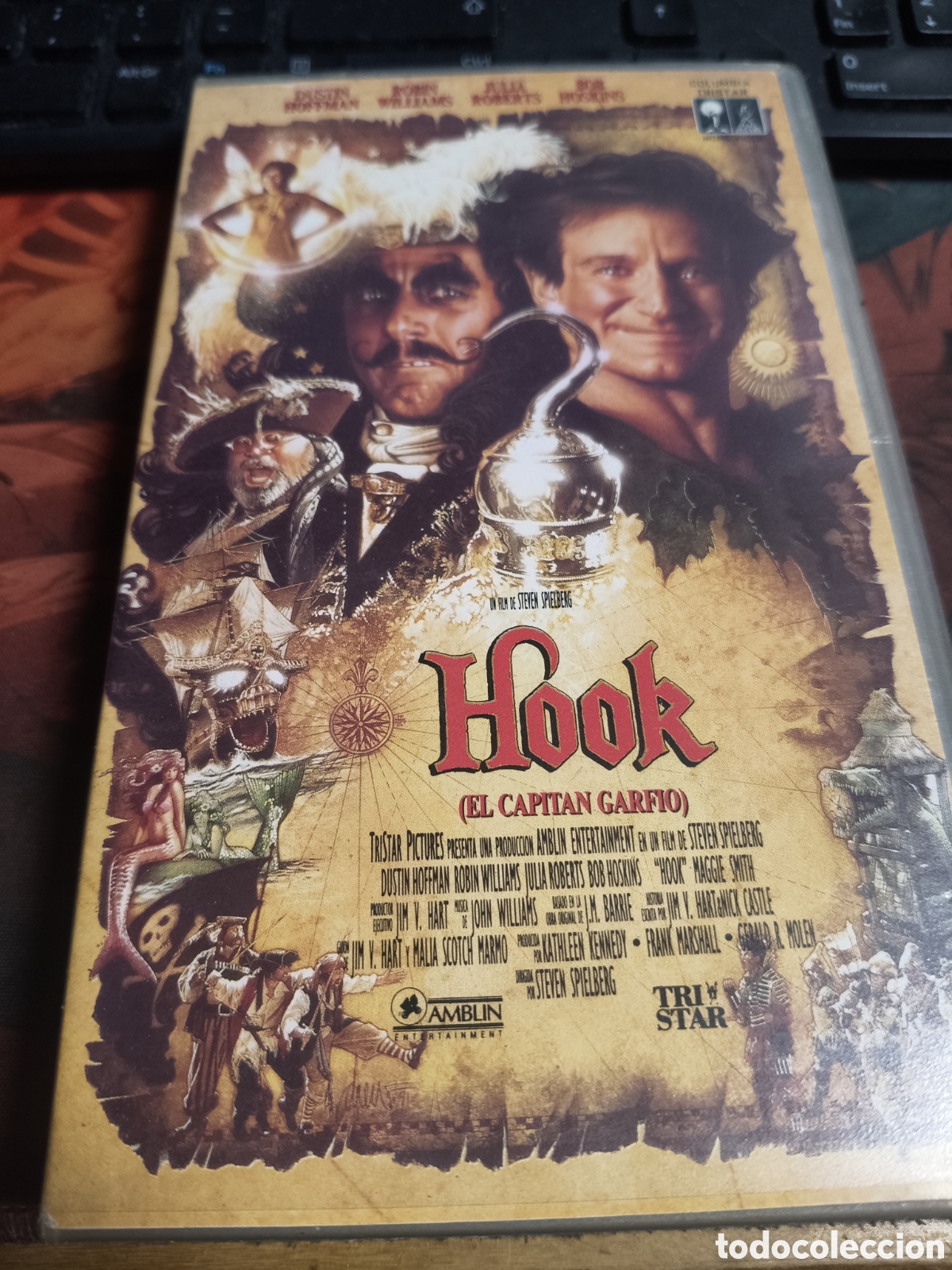 Cine: Hook el capit&aacute;n garfio VHS