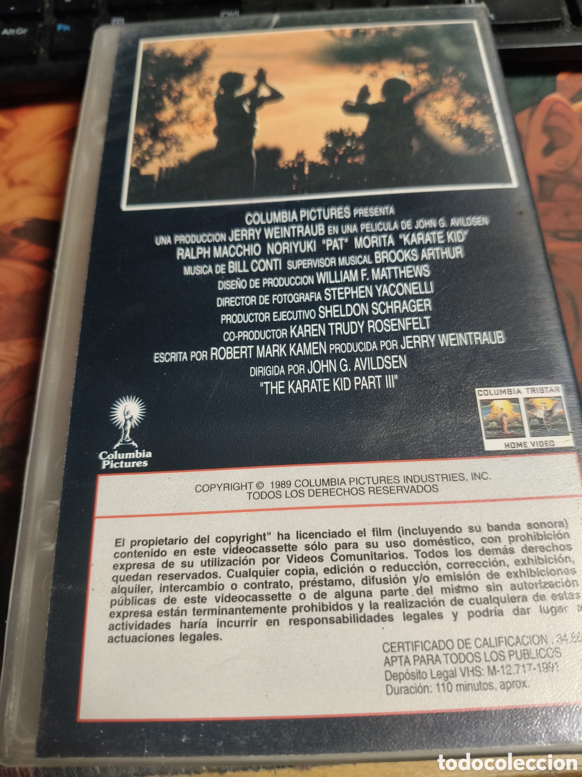 Cine: Karate kid 3 VHS ---- - Foto 2