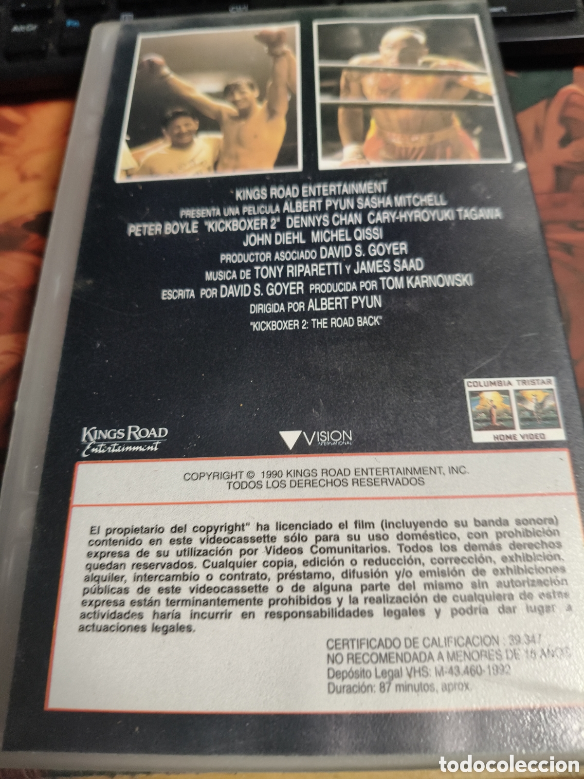 Cine: Kickboxer 2 VHS ------ - Foto 2