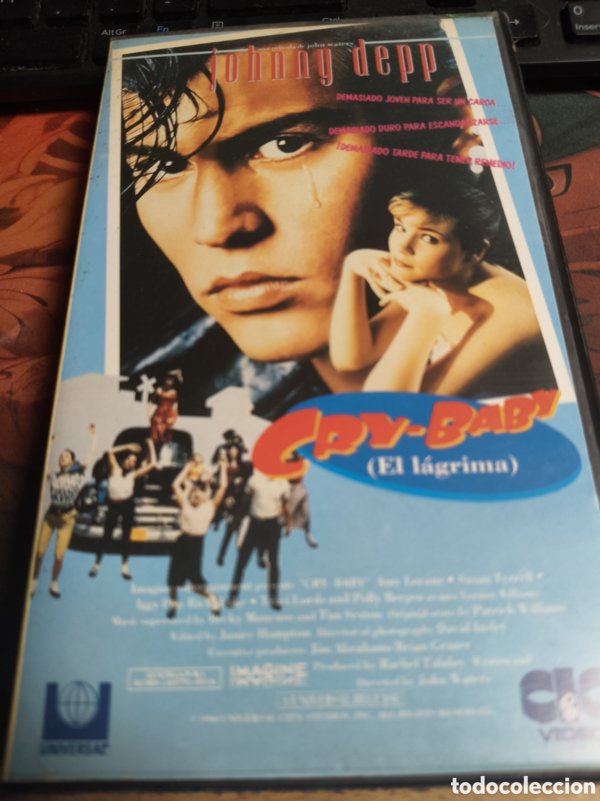 Cine: Cry baby el lagrima vhs