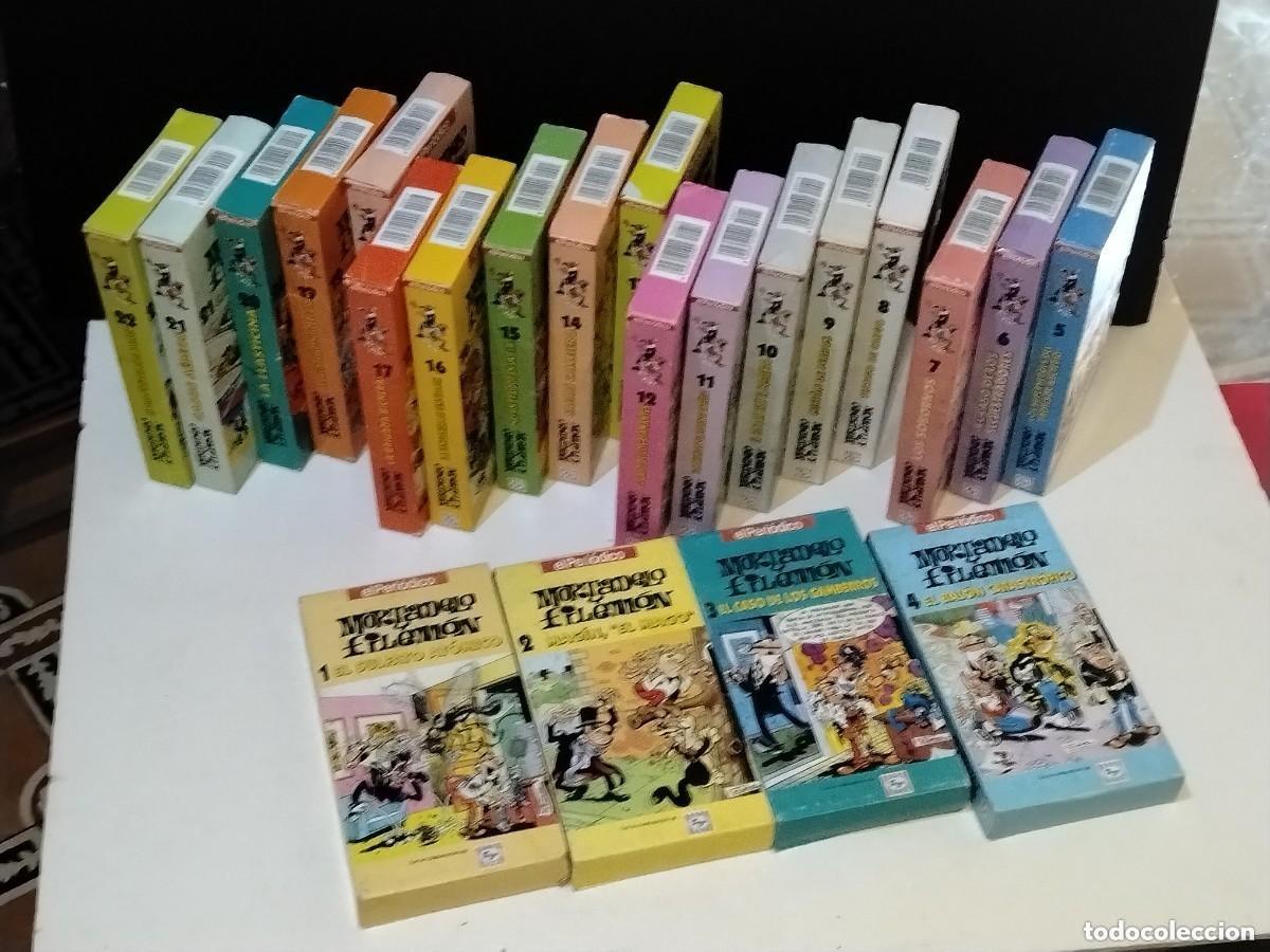 Cine: COLECCI&Oacute;N DE 22 VHS DE MORTADELO Y FILEM&Oacute;N - completa