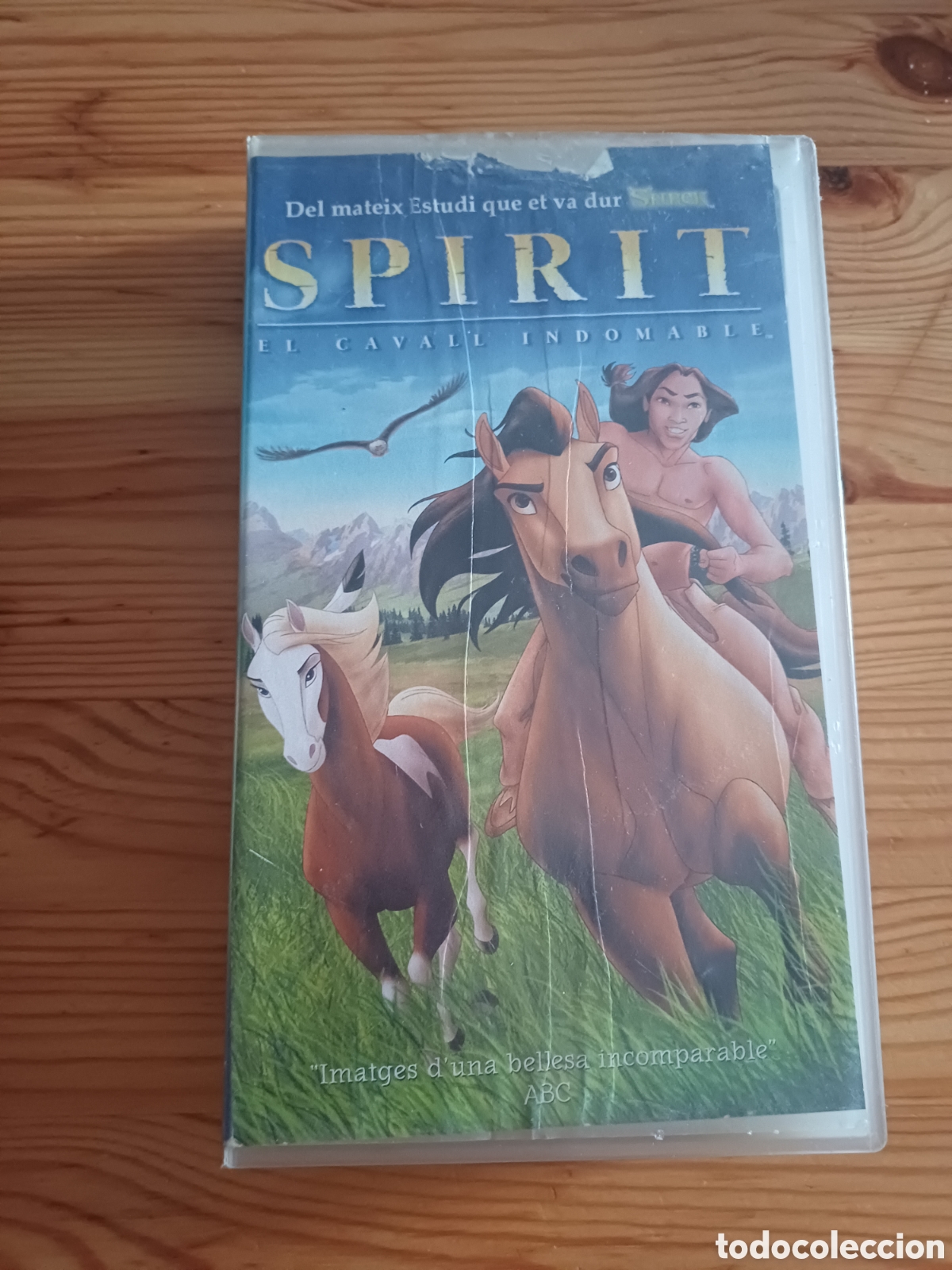 Cine: Spirir El cavall indomable VHS en catal&agrave; DREAMWORKS cinema animat