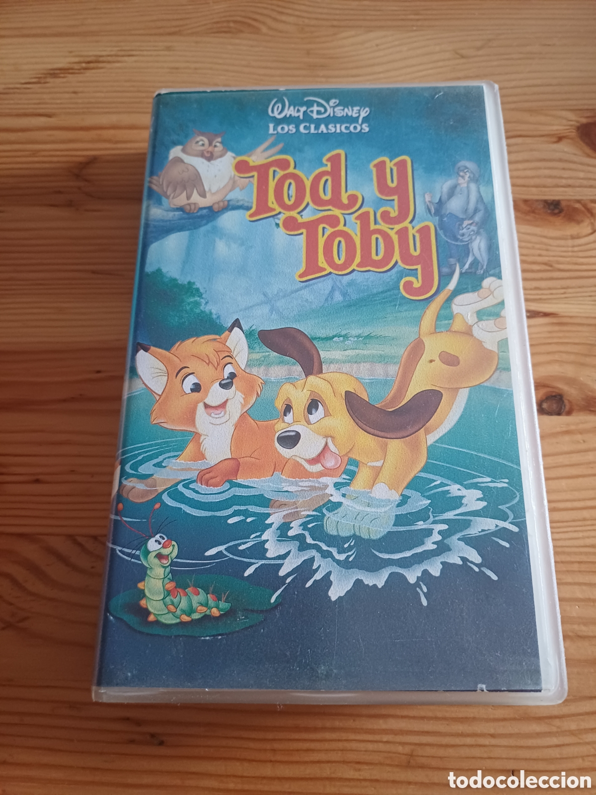 Cine: Tod y toby VHS Walt Disney Los clasicos