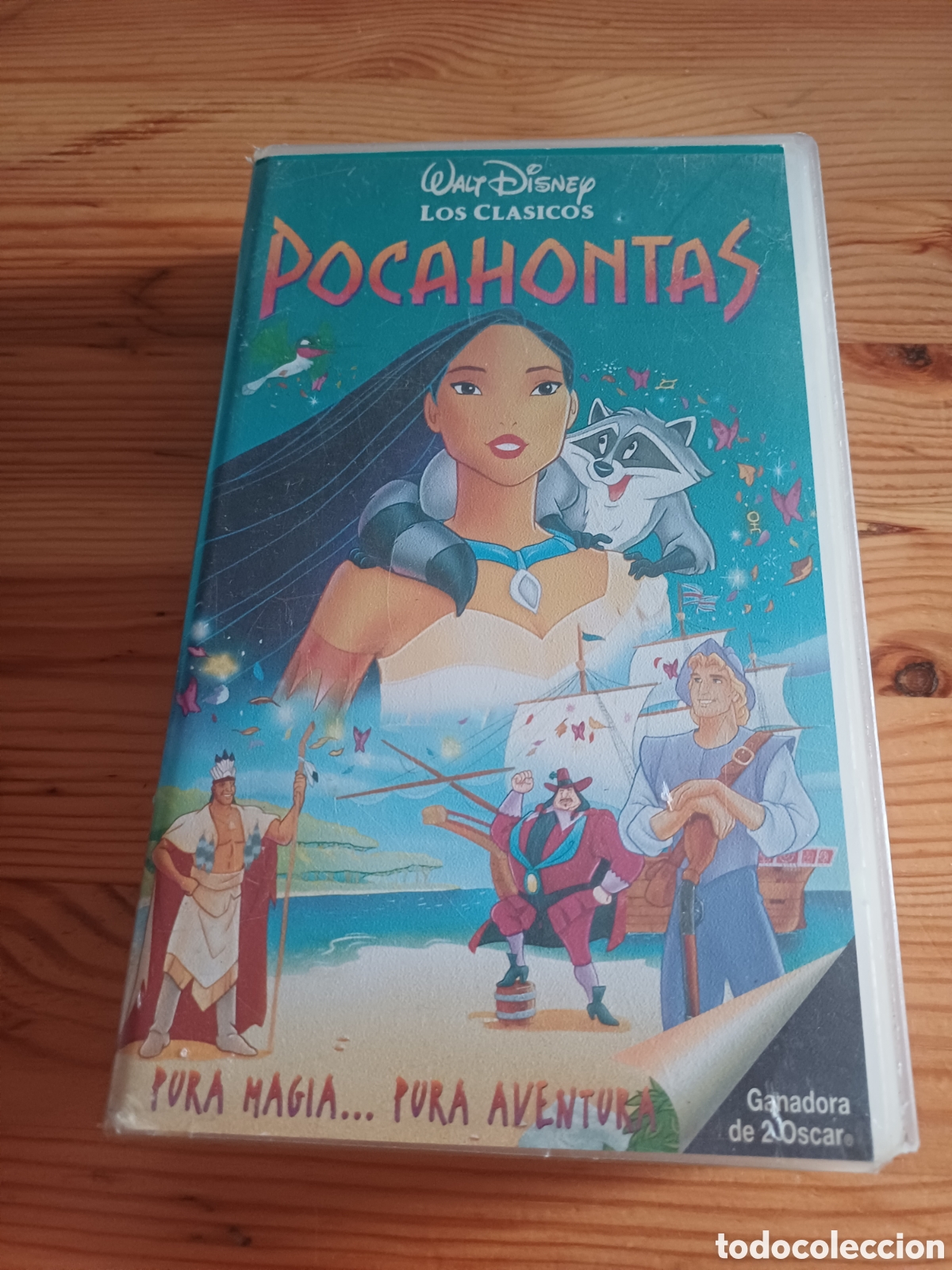 Cine: Pocahontas VHS Walr Disney Los Clasicos