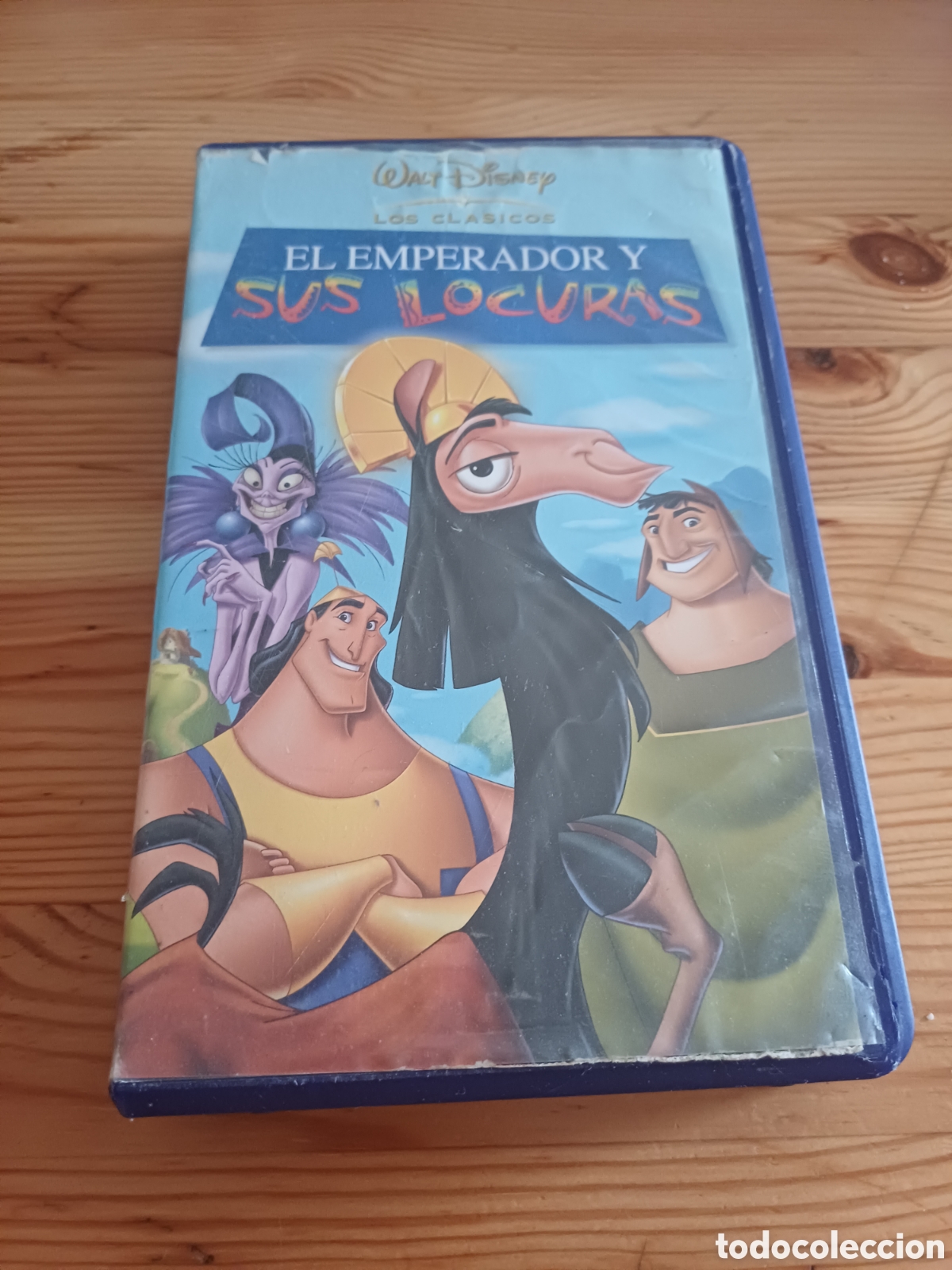 Cine: El emperador y sus locuras VHS Walt Disney Los clasicos