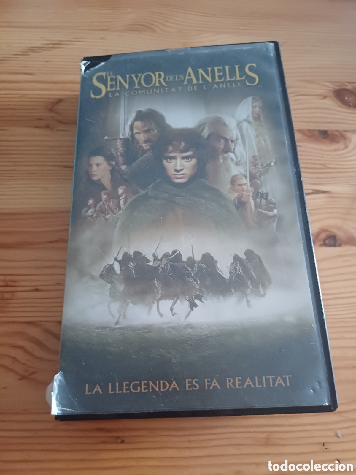 Cine: El senyor dels anells VHS En catal&agrave; Tolkien Lord of the rings Cinta i caixa trencades