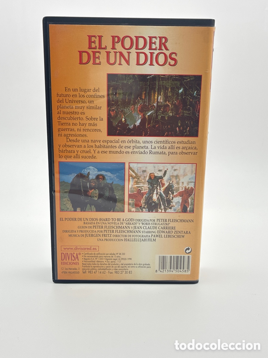 Cine: El poder de un Dios (Divisa) VHS - Foto 3