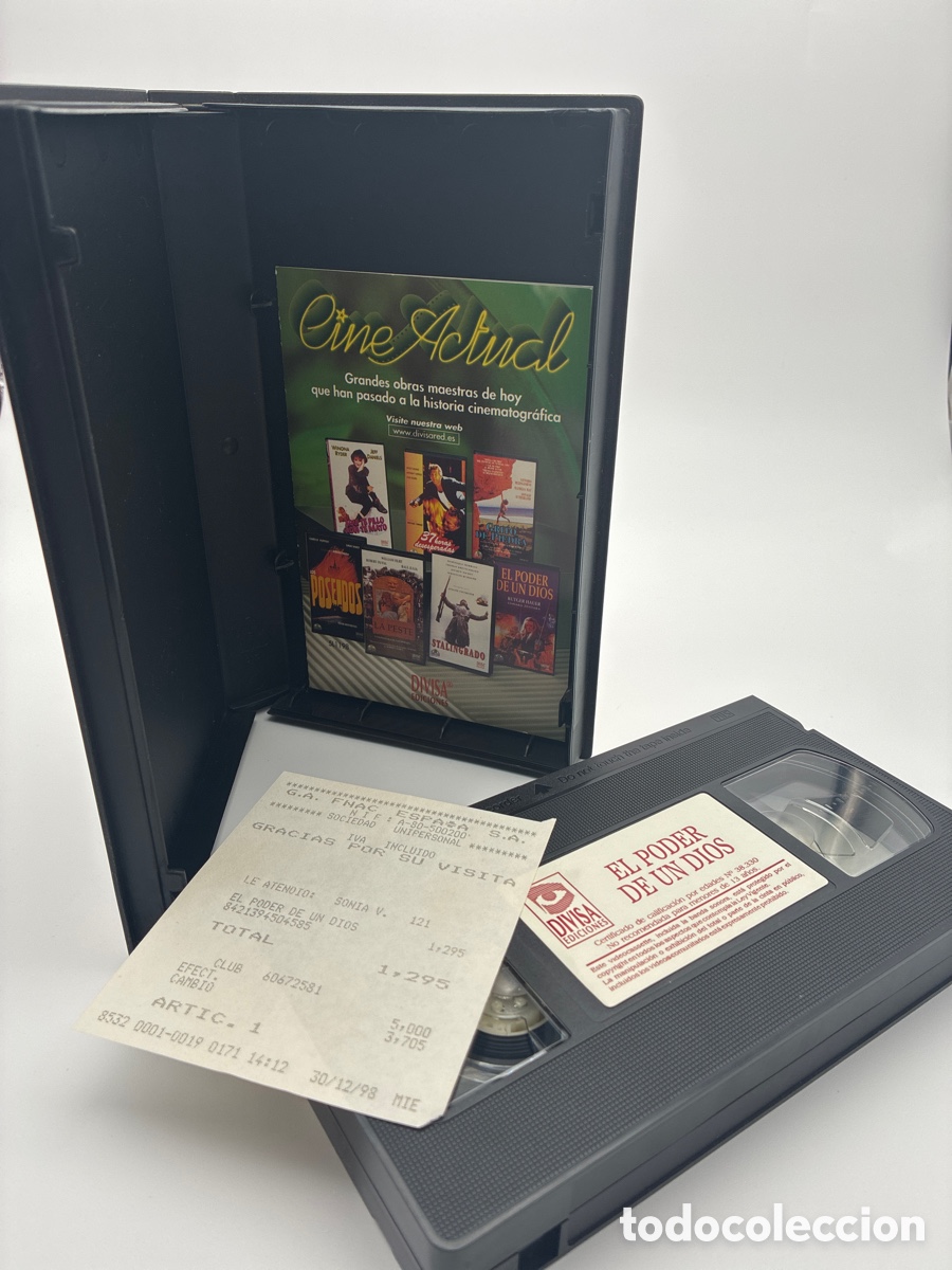 Cine: El poder de un Dios (Divisa) VHS - Foto 4