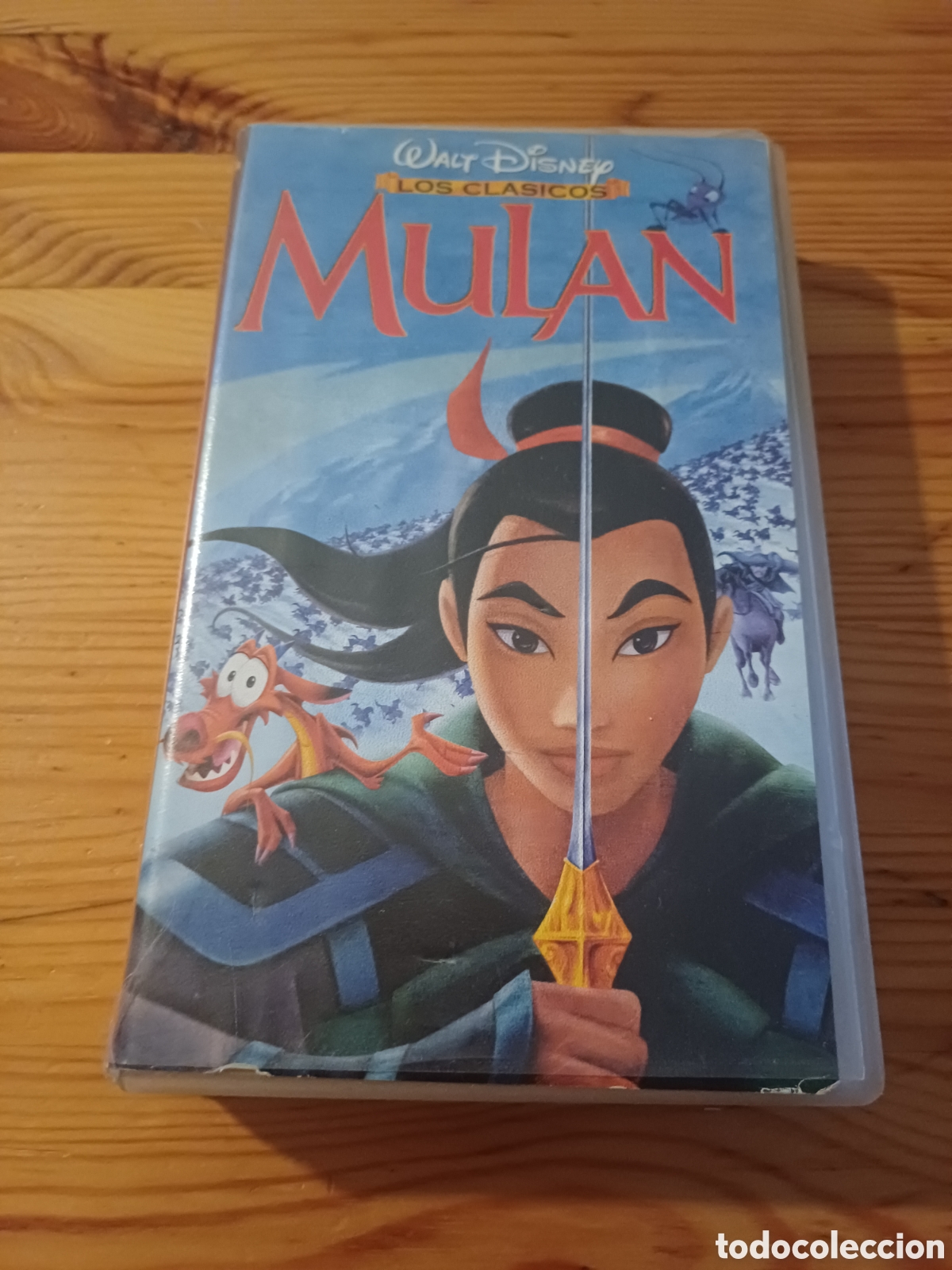 Cine: Mulan VHS Walt Disney Los clasicos
