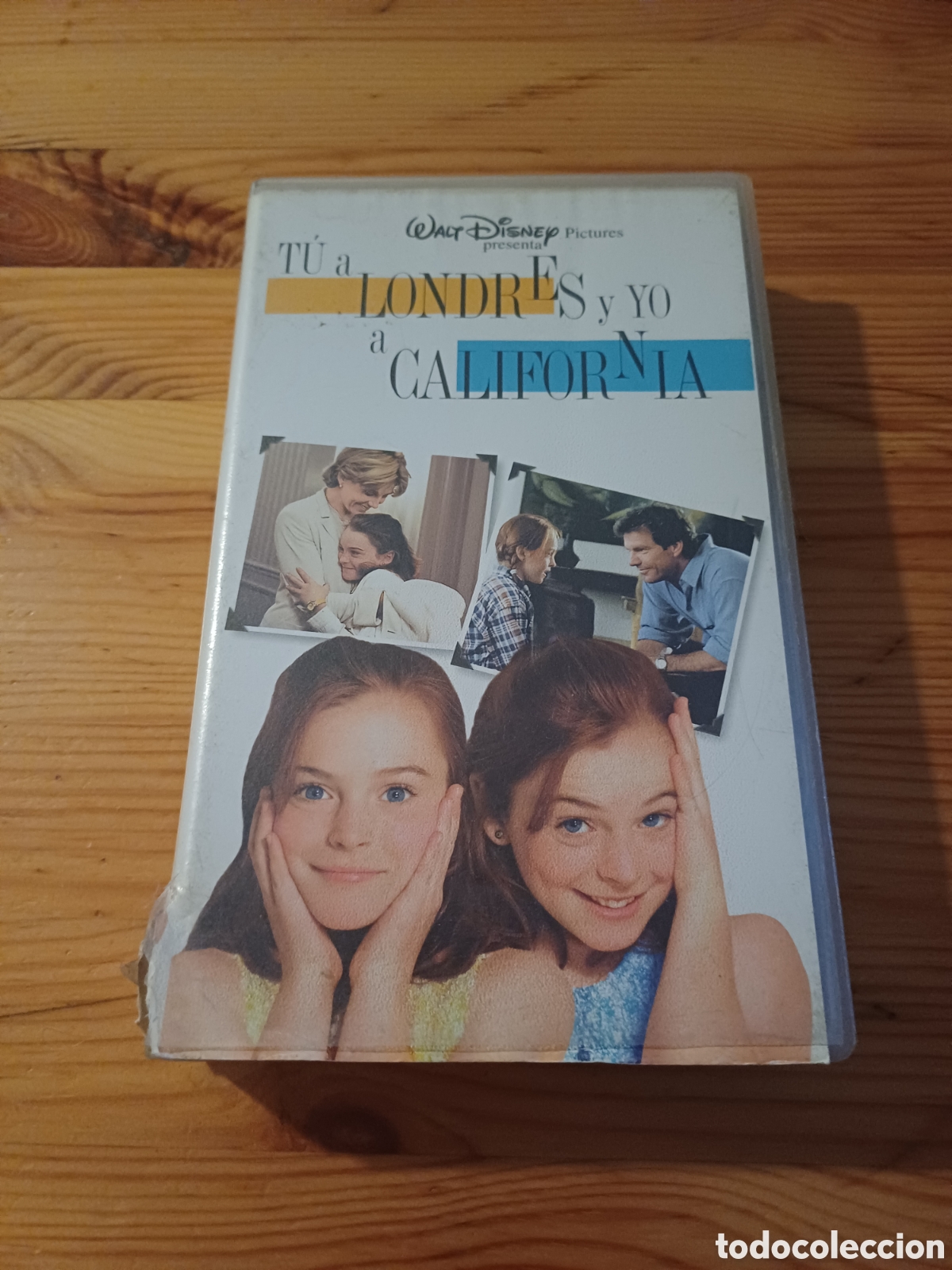 Cine: Tu a Londres y yo a California VHS Walt Disney Pictures